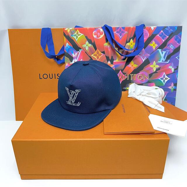 新品 ルイヴィトン キャスケット LV チェーン キャップ CAP ヴァージル | フリマアプリ ラクマ