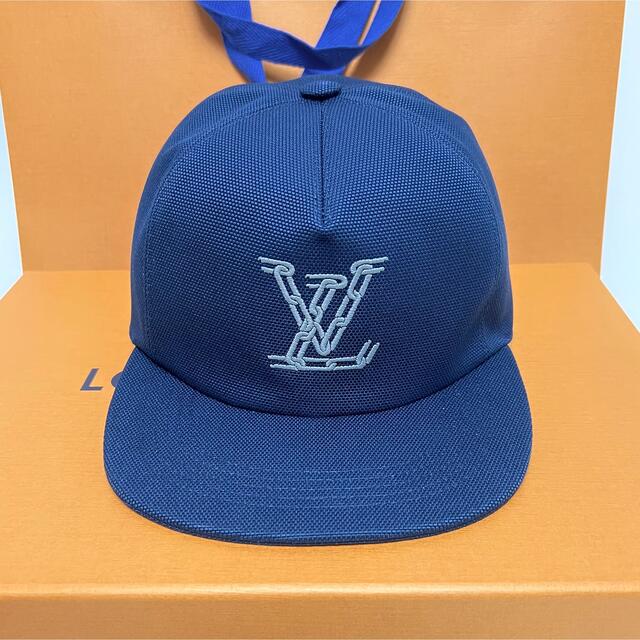 新品 ルイヴィトン キャスケット LV チェーン キャップ CAP ヴァージル