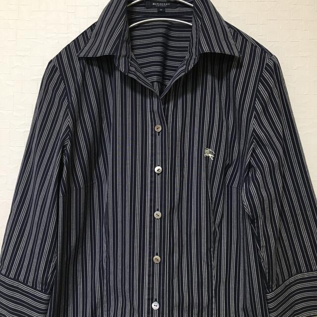 BURBERRY(バーバリー)のBURBERRY シャツ　13号　大きいサイズ　ブラウス　バーバリー レディースのトップス(シャツ/ブラウス(長袖/七分))の商品写真