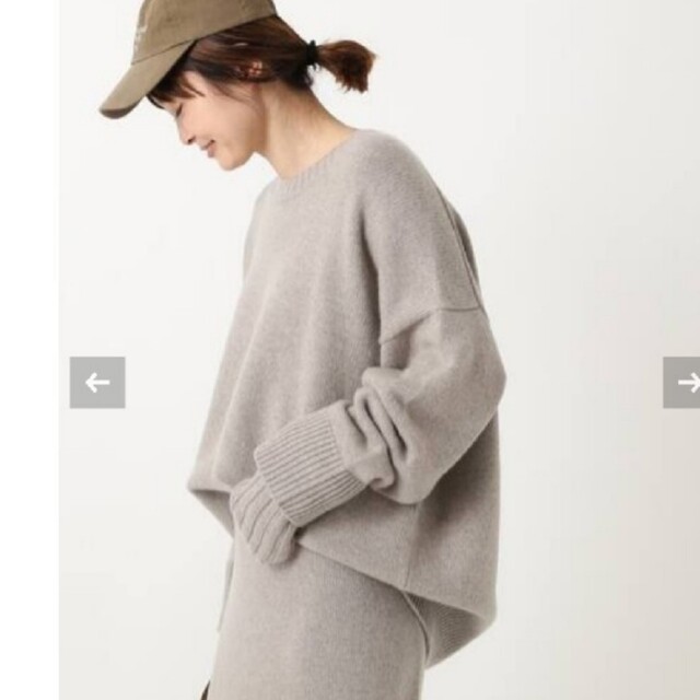 ドゥーズィエムクラス★新品 Cashmere Oversized プルオーバ