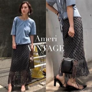 アメリヴィンテージ(Ameri VINTAGE)のAMERI NEEDLE TIGHT SKIRT(ロングスカート)