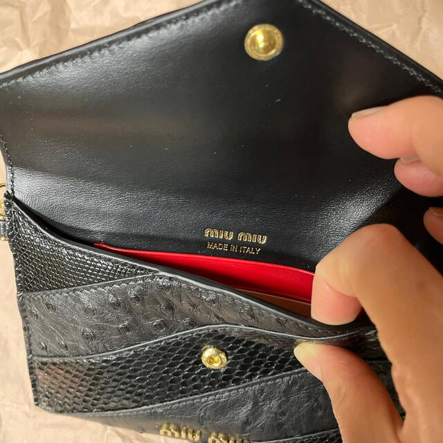 MIUMIU お財布　カードケース