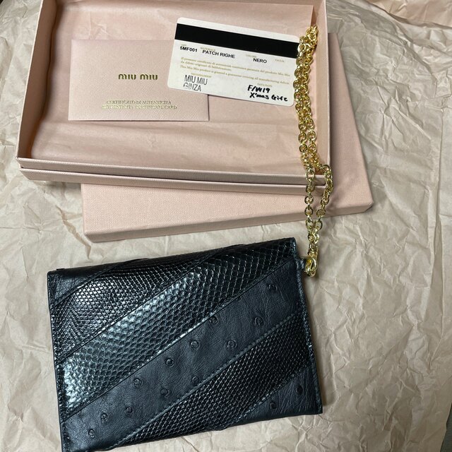 MIUMIU お財布　カードケース