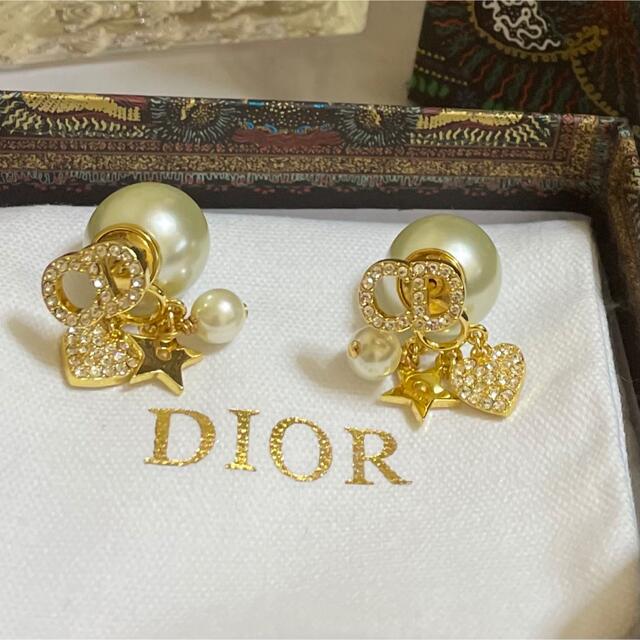 【美品】Dior ディオール ピアス
