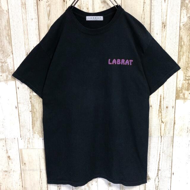 LABRAT ラブラット 表記M ワンポイント デカプリント ブラック Tシャツ 1
