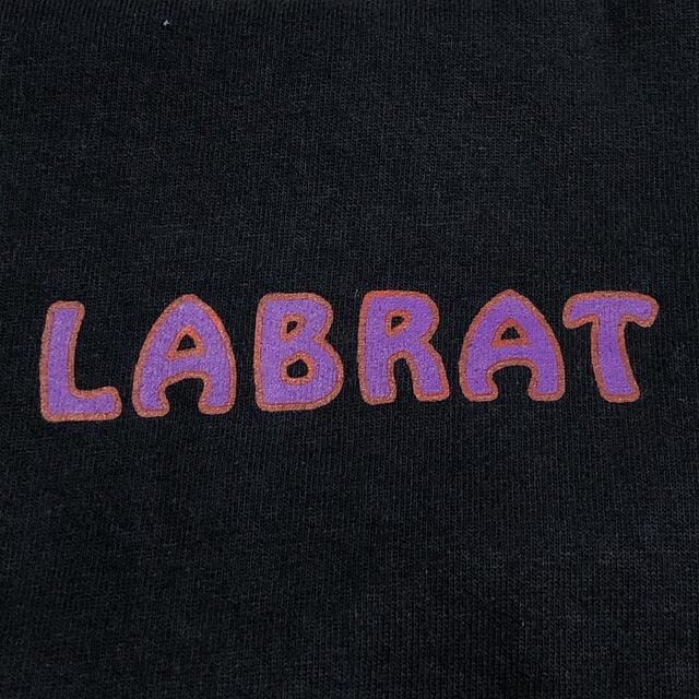 LABRAT ラブラット 表記M ワンポイント デカプリント ブラック Tシャツ 7