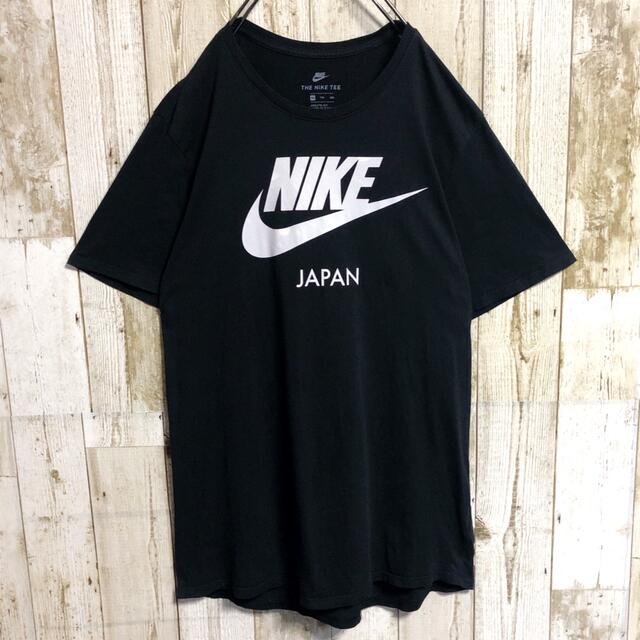ナイキ NIKE JAPAN 表記XXL ビッグロゴ ブラック Tシャツ