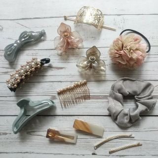 フェリシモ(FELISSIMO)のヘアアクセサリーセット(バレッタ/ヘアクリップ)