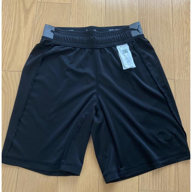 PUMA(プーマ)のPUMA プーマ ハーフパンツ　150cm 黒 キッズ/ベビー/マタニティのキッズ服男の子用(90cm~)(パンツ/スパッツ)の商品写真