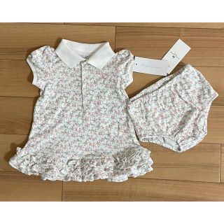 ラルフローレン(Ralph Lauren)の新品未使用タグ付き　Ralph Lauren 花柄ワンピース　サイズ9month(ワンピース)