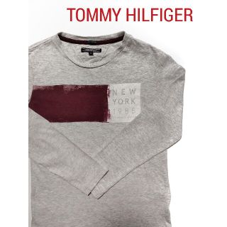 トミーヒルフィガー(TOMMY HILFIGER)の【美品】TOMMY HILFIGER(トミーヒルフィガー)キッズロングTシャツ(Tシャツ/カットソー)