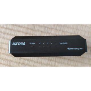 バッファロー(Buffalo)のLSW3-GT-5EP/BK(PC周辺機器)