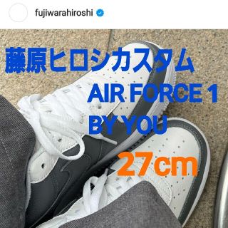 ナイキ(NIKE)の藤原ヒロシカスタム★NIKE☆AIR FORCE 1 LOWエアフォースバイユー(スニーカー)