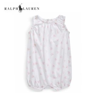 ラルフローレン(Ralph Lauren)のSALE！【RALPH LAUREN】ベビー プリント ロンパース(ロンパース)