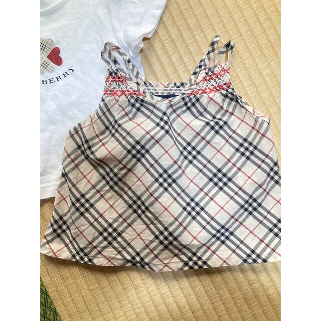 BURBERRY(バーバリー)のバーバリー　女の子　半袖 キッズ/ベビー/マタニティのベビー服(~85cm)(Ｔシャツ)の商品写真