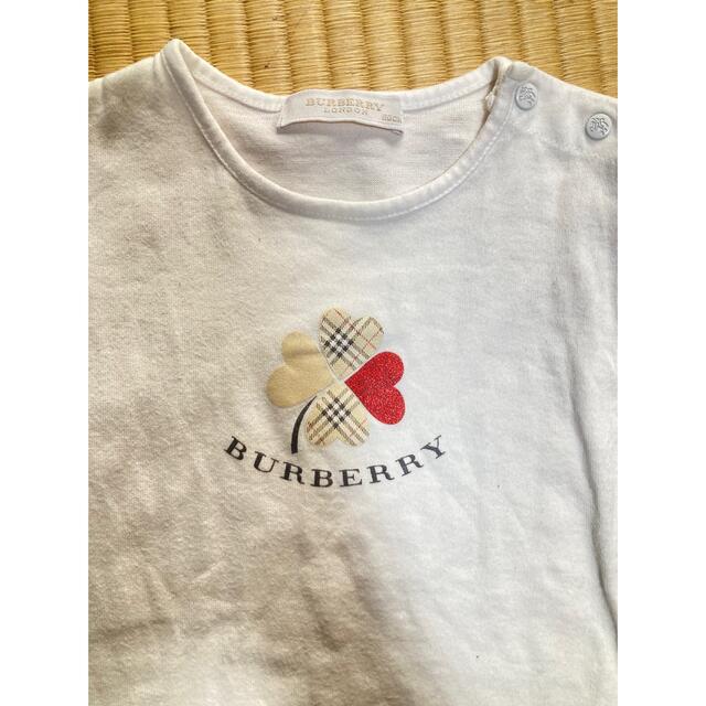 BURBERRY(バーバリー)のバーバリー　女の子　半袖 キッズ/ベビー/マタニティのベビー服(~85cm)(Ｔシャツ)の商品写真