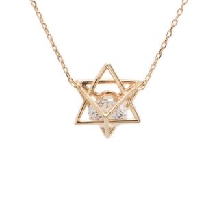 スタージュエリー(STAR JEWELRY)の美品 スタージュエリー ネックレス K10 レディース(ネックレス)