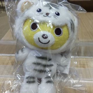 ミキハウス(mikihouse)のニフレル　ミキハウス　ホワイトタイガー　ラトル　ぬいぐるみ　新品　未使用(がらがら/ラトル)