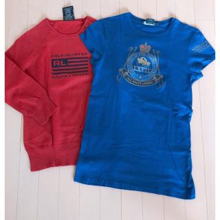 ラルフローレン(Ralph Lauren)のRalph Lauren  ラルフローレン ニット・Tシャツ2点セット(Tシャツ(半袖/袖なし))