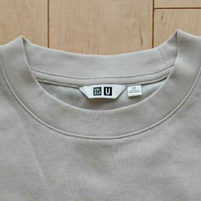 UNIQLO(ユニクロ)のXS★ユニクロ★エアリズムコットンオーバーサイズTシャツ メンズのトップス(Tシャツ/カットソー(半袖/袖なし))の商品写真