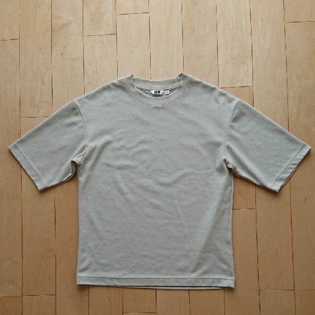 UNIQLO(ユニクロ)のXS★ユニクロ★エアリズムコットンオーバーサイズTシャツ メンズのトップス(Tシャツ/カットソー(半袖/袖なし))の商品写真