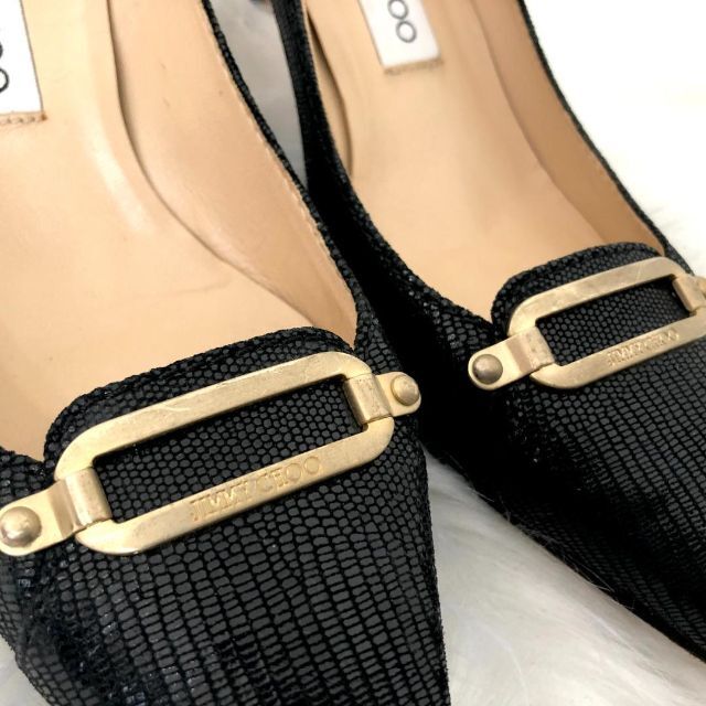 ジミーチュウ JIMMY CHOO パンプス リザード | hospitaldeyumbo.gov.co