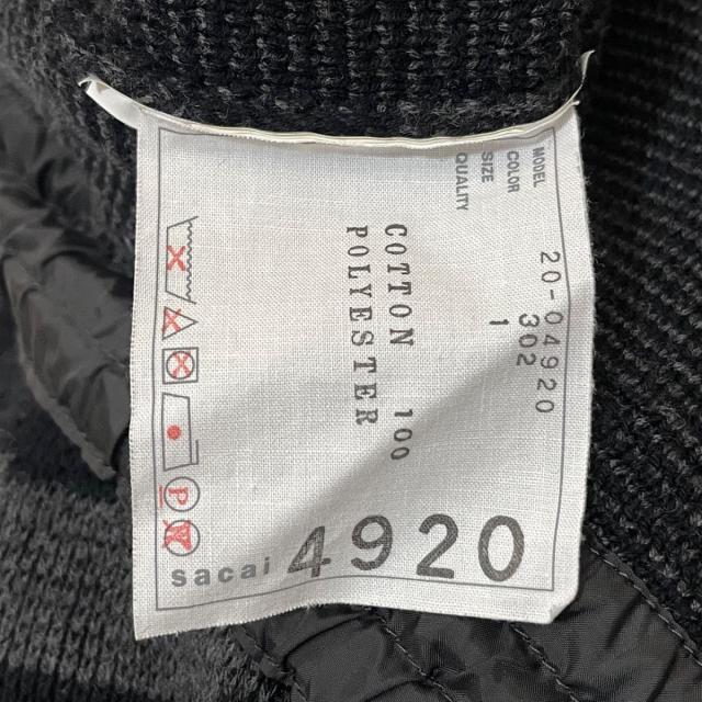 sacai(サカイ)のサカイ 長袖セーター サイズ1 S レディース レディースのトップス(ニット/セーター)の商品写真