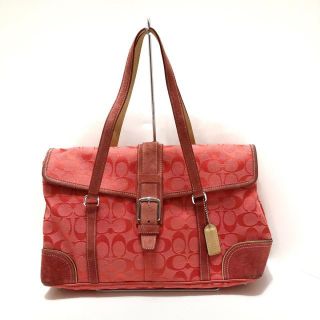 コーチ(COACH)のCOACH(コーチ) ハンドバッグ - 6848 ピンク(ハンドバッグ)