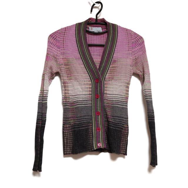 ランキング総合1位 MISSONI ロングカーディガン カラフル gefert.com.br