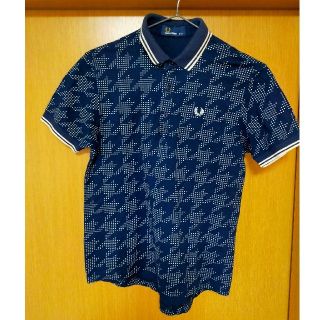 フレッドペリー(FRED PERRY)のﾌｰｽｲ様専用FRED PERRY F1349 千鳥ドット柄ポロシャツ Sサイズ(ポロシャツ)