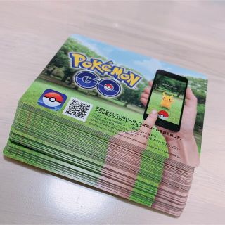 ポケモン(ポケモン)のポケモンGO＊プロモーションコード＊未使用50枚セット(シングルカード)