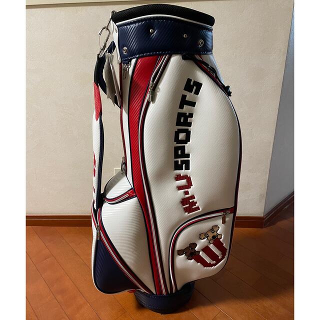 1円☆M・U SPORTS MUスポーツ 703D1160 キャディバッグ(RED)☆ www