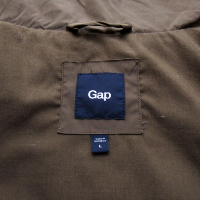 GAP(ギャップ)のギャップ GAP ジャケット マウンテンパーカー ナイロン L 茶 カーキ メンズのジャケット/アウター(マウンテンパーカー)の商品写真