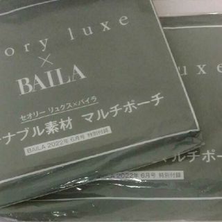 セオリーリュクス(Theory luxe)の②つセット☆ｔｈｅｏｒｙｌｕｘｅ×BAILAサステナブル素材マルチポーチ(ポーチ)