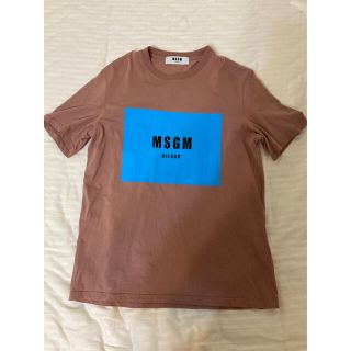 エムエスジイエム(MSGM)の希少　エムエスジーエム　msgm tシャツ(Tシャツ/カットソー(半袖/袖なし))