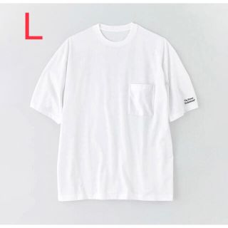 ワンエルディーケーセレクト(1LDK SELECT)のennoy POCKET T-SHIRTS WHITE x BLACK L(Tシャツ/カットソー(半袖/袖なし))