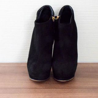 GIUZEPPE ZANOTTI - 美品 ジュゼッペザノッティ スエード ハイヒール