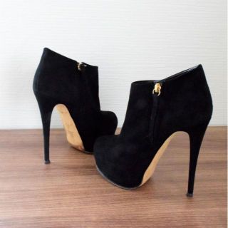 GIUZEPPE ZANOTTI - 美品 ジュゼッペザノッティ スエード ハイヒール