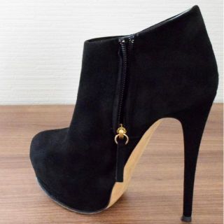GIUZEPPE ZANOTTI - 美品 ジュゼッペザノッティ スエード ハイヒール