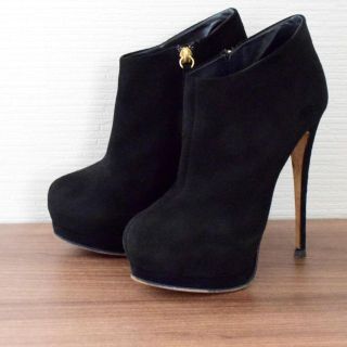 GIUZEPPE ZANOTTI - 美品 ジュゼッペザノッティ スエード ハイヒール