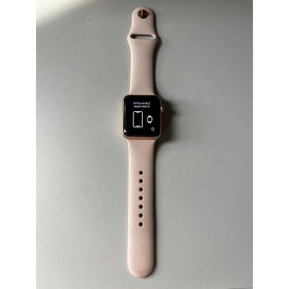 アップルウォッチ(Apple Watch)のiwatch series 3 38mm aluminum case(腕時計(デジタル))