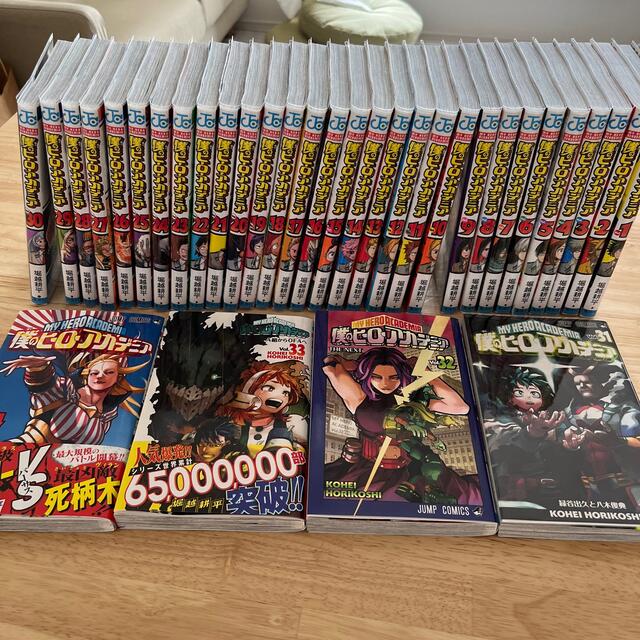 僕のヒーローアカデミア 1〜34巻セット+おまけ 人気アイテム lecoupe