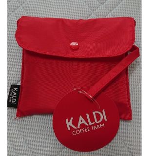 カルディ(KALDI)の〈新品未使用ﾀｸﾞ付〉ｶﾙﾃﾞｨ ｴｺﾊﾞｯｸﾞ(エコバッグ)