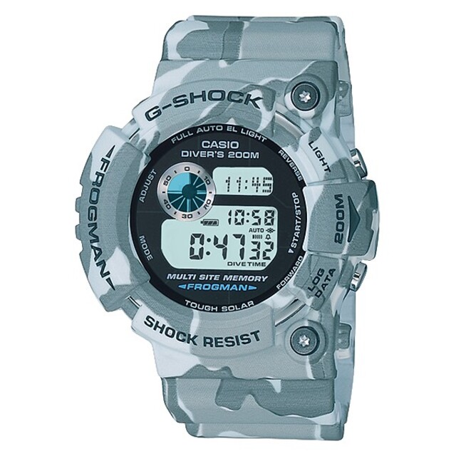 カシオ G-SHOCK フロッグマン GW-200CF-7JF カモフラ