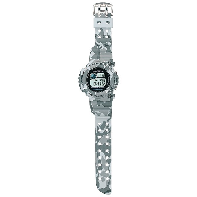 カシオ G-SHOCK フロッグマン GW-200CF-7JF カモフラ - 腕時計(デジタル)