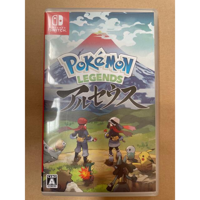 ポケモン(ポケモン)のPokemon LEGENDS アルセウス Switch 中古 エンタメ/ホビーのゲームソフト/ゲーム機本体(家庭用ゲームソフト)の商品写真