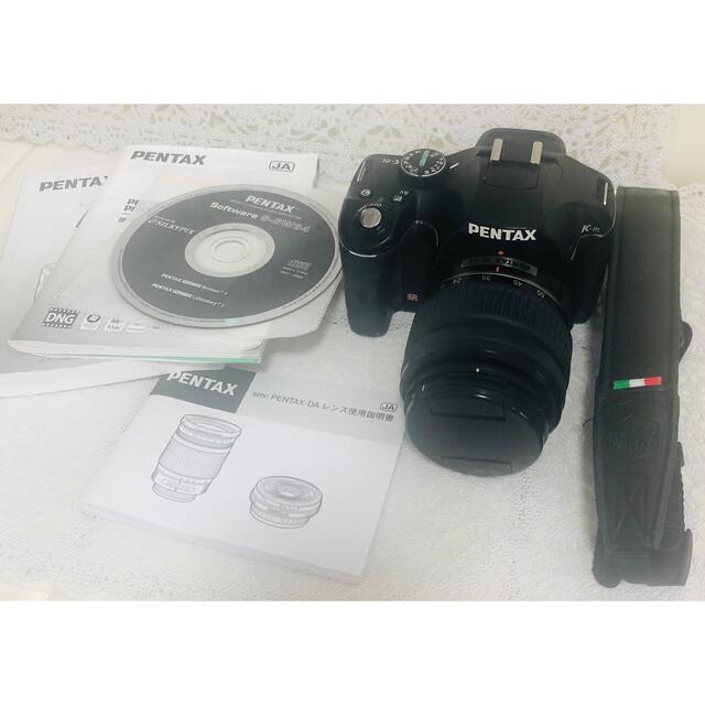 【美品】PENTAX 一眼レフカメラ K-m & 18-55 レンズ付き