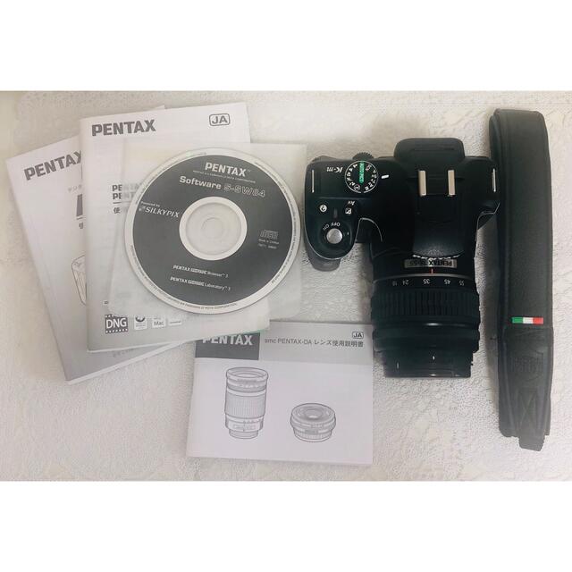 【美品】PENTAX 一眼レフカメラ K-m & 18-55 レンズ付き 1