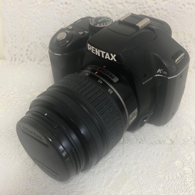 【美品】PENTAX 一眼レフカメラ K-m & 18-55 レンズ付き