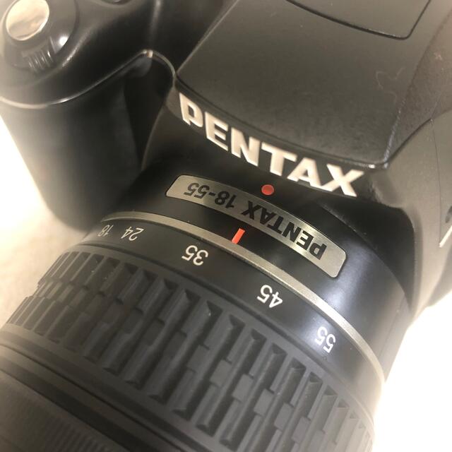 【美品】PENTAX 一眼レフカメラ K-m & 18-55 レンズ付き 4